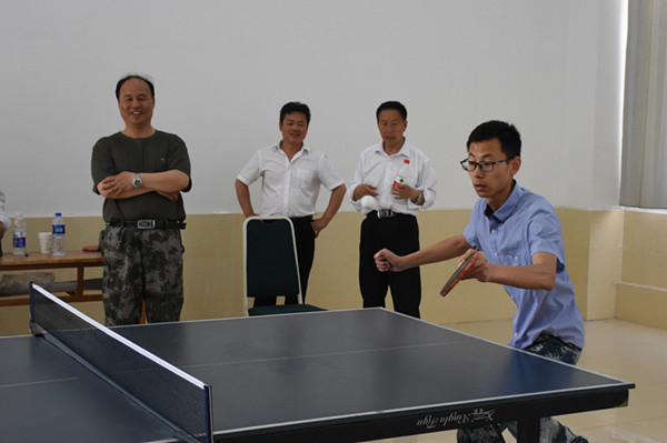 米乐官网举办教职工乒乓球团体赛
