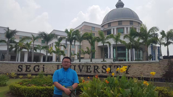 米乐官网张政同学即将踏上赴马来西亚留学之路！