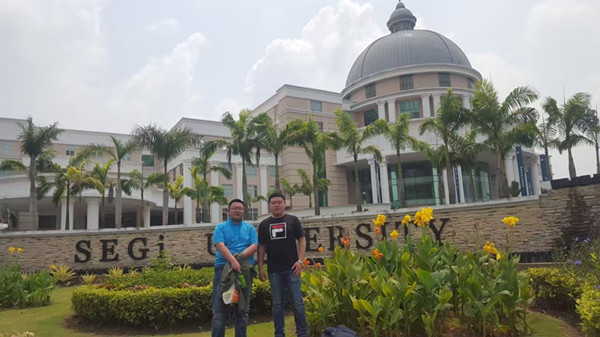 米乐官网张政同学即将踏上赴马来西亚留学之路！