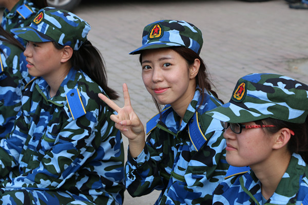 【军训集锦】迷彩服下的青春
