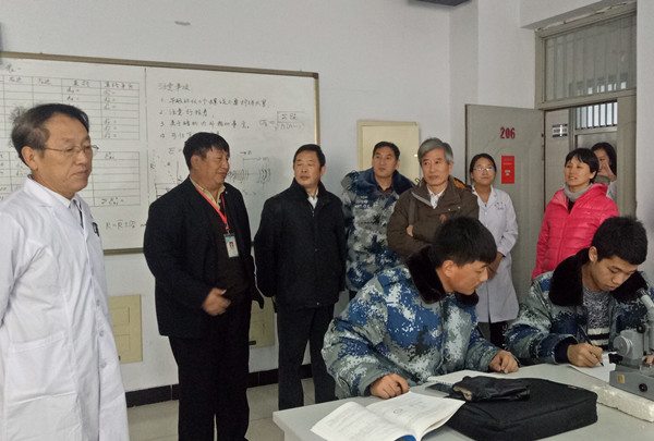 中国石油大学胜利学院院长助理吴明银一行来米乐官网参观考察