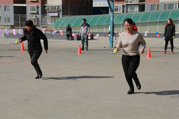 米乐官网举办庆“三•八”趣味游艺活动