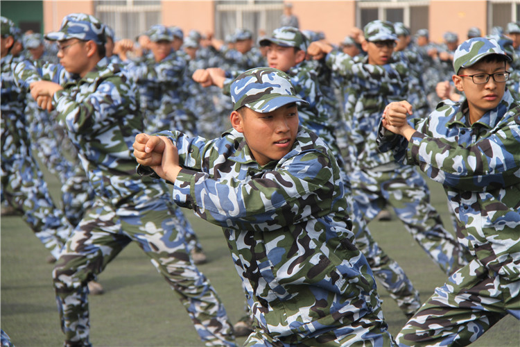 青春无悔 振翅翱翔——米乐官网举行2017级新生军训结营式暨开学典礼