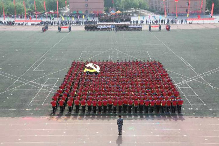 青春颂 竞技风 长城梦 ——米乐官网2018年春季运动会隆重开幕