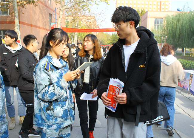 海阔凭鱼跃   圆梦在保理——米乐官网举办2019年校园秋季双选会