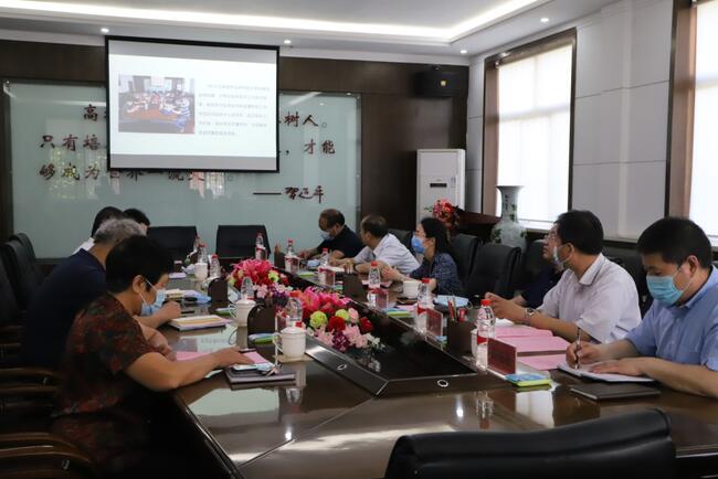 省教育厅督导调研组莅临米乐官网调研指导复学复课工作