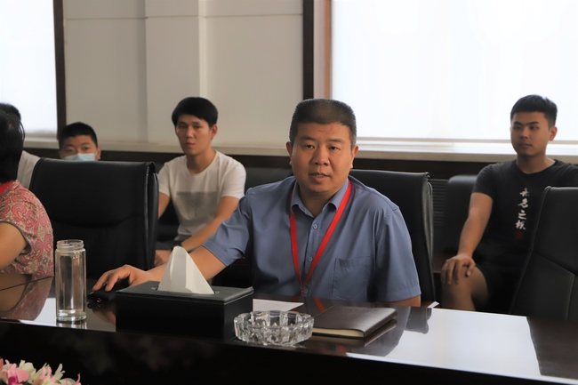 献身国防  青春无悔---米乐官网举行2020年应征入伍新兵座谈会