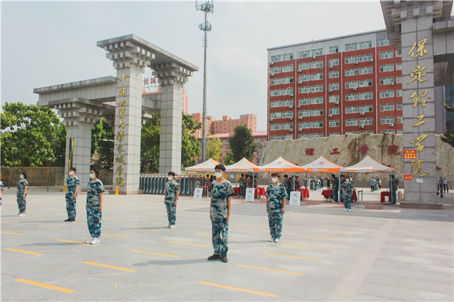 米乐官网开展2021年秋季学期开学疫情防控演练