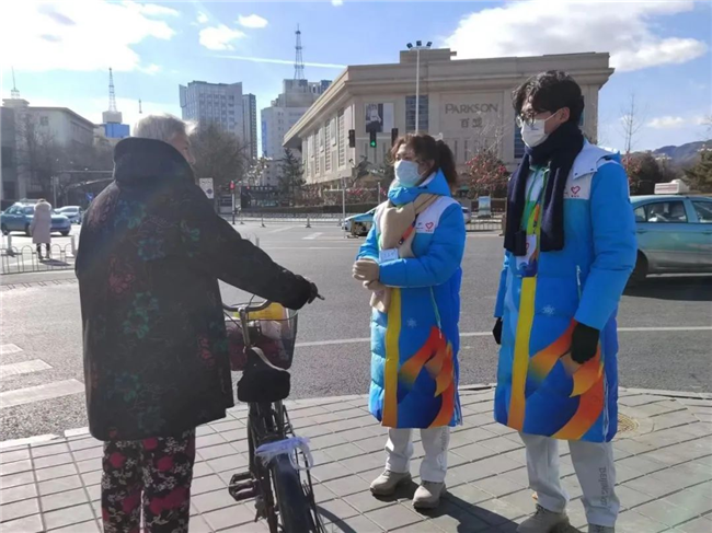 冰雪之约 冬奥有我——米乐官网学子积极参与志愿服务 为北京冬奥会加油助力