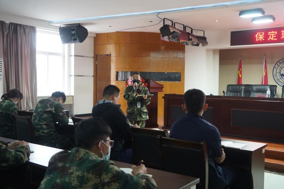 米乐mile官方网站召开学管干部培训周会