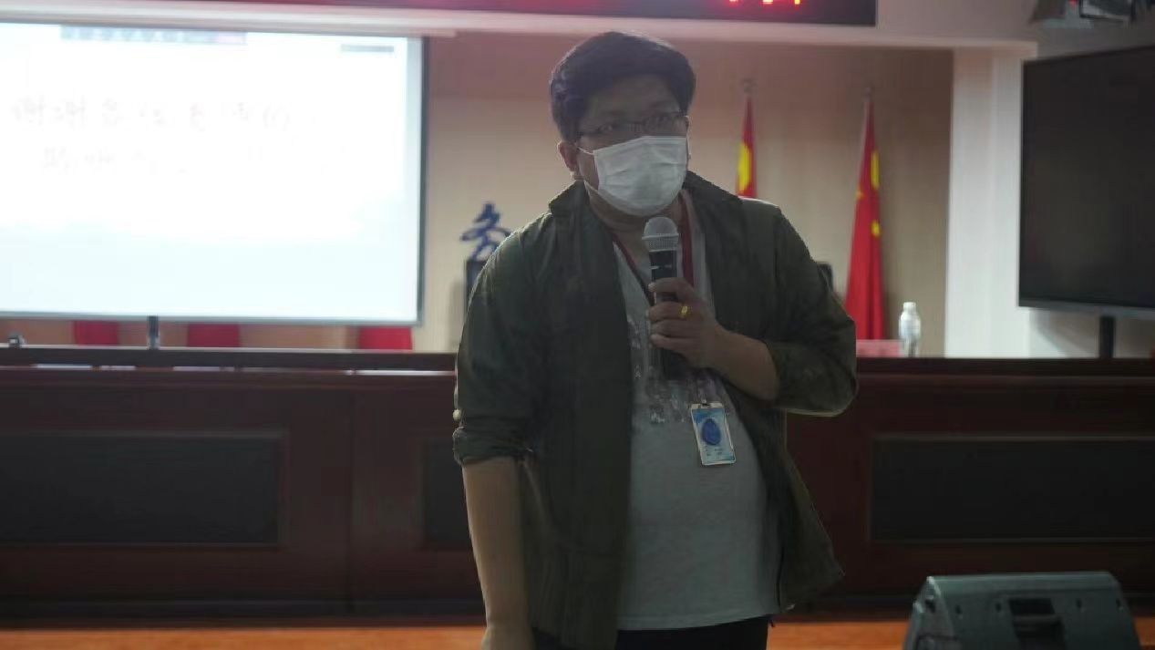 米乐mile官方网站召开学管干部培训周会2022.5.17