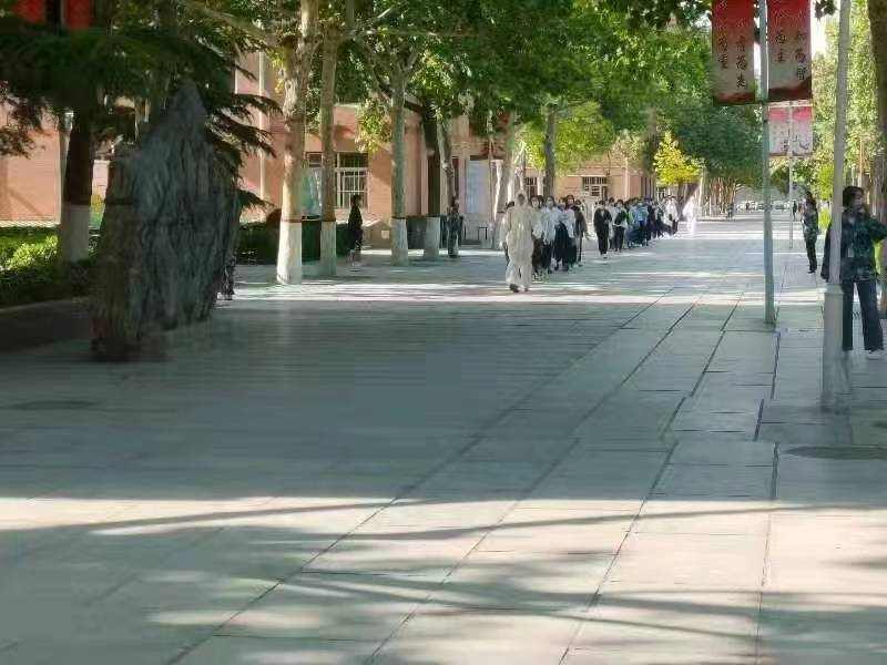 米乐官网为疫情下参加教师资格证面试的学生保驾护航