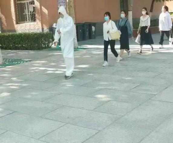 米乐官网为疫情下参加教师资格证面试的学生保驾护航