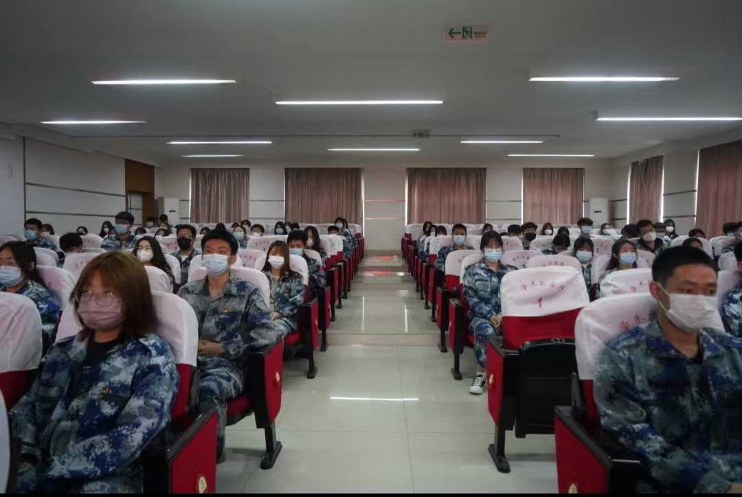 米乐官网组织收听收看庆祝中国共青团成立100周年大会上直播