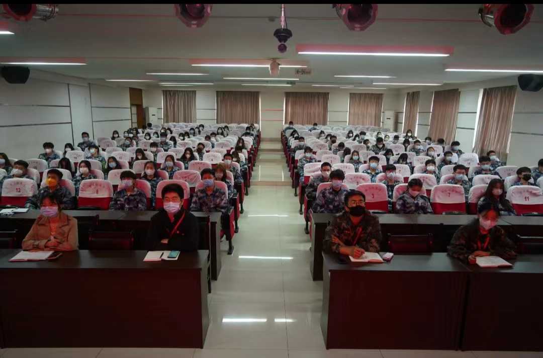 米乐官网组织收听收看庆祝中国共青团成立100周年大会上直播