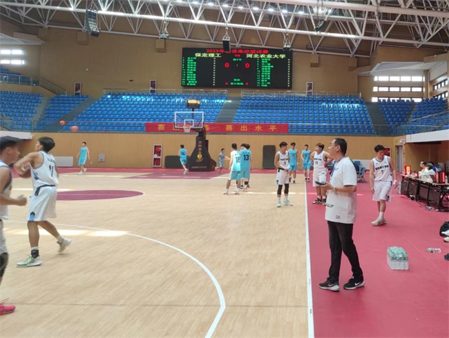 米乐mile官方网站男子篮球队喜获2023年驻保高校篮球赛第三名