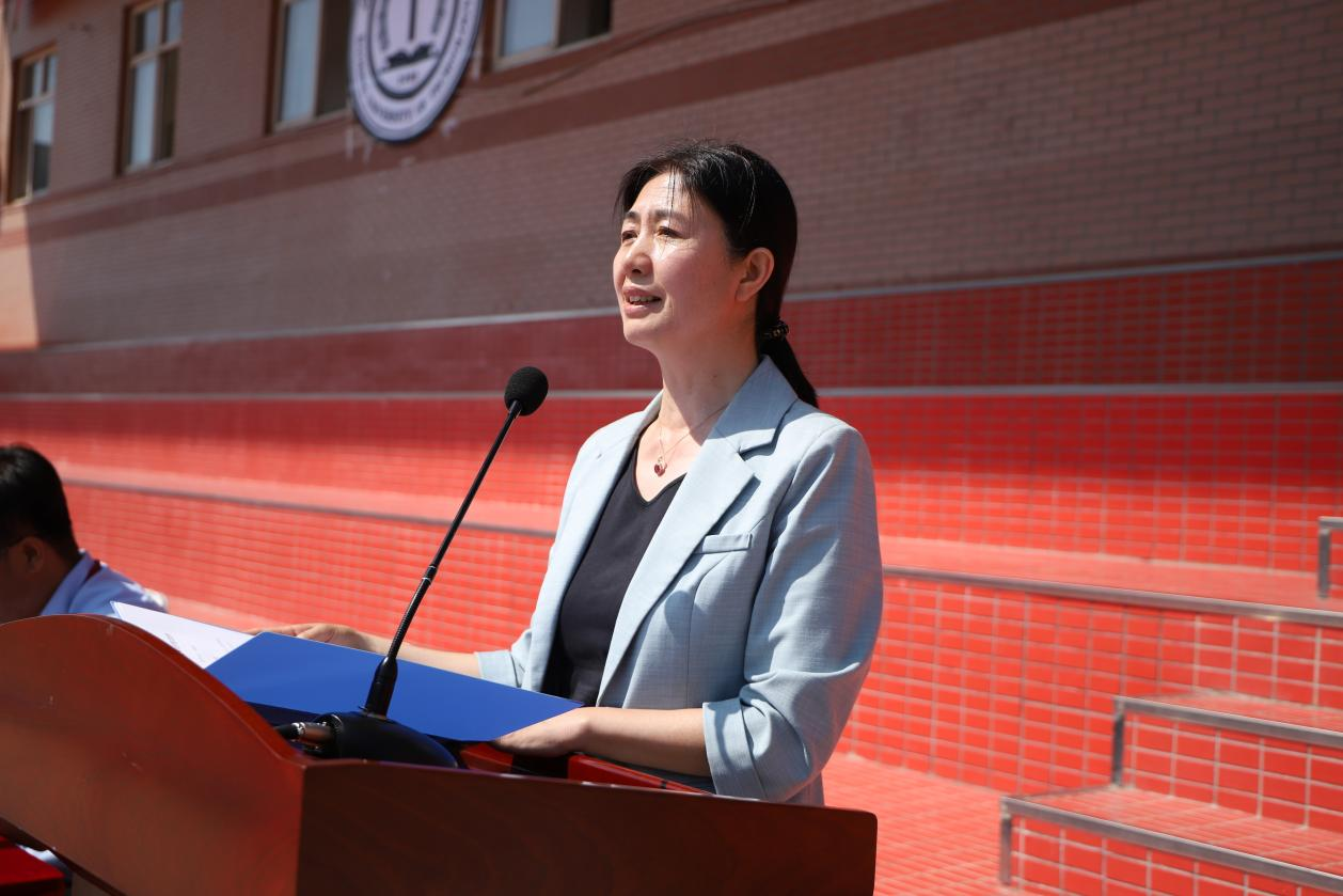 米乐mile官方网站2023级新生军训开营式隆重举行