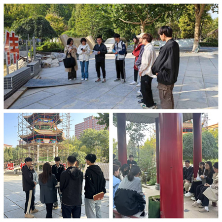 米乐mile官方网站古亭施工工艺学习- 艺术学院环境设计专业学生感受传统建筑魅力（二）