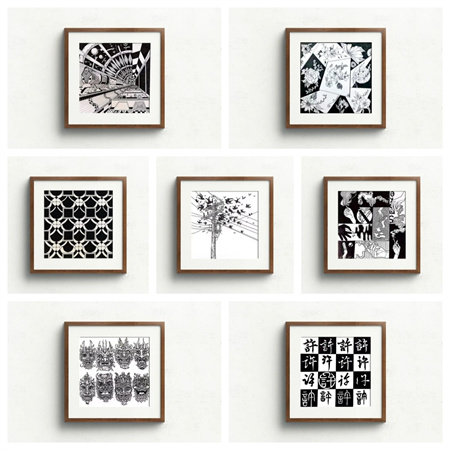 “未来可期，创意无限”——米乐mile官方网站艺术学院2023级视觉传达设计《平面构成》结课作品展