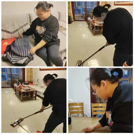 “以孝为先，亲情不断”——米乐mile官方网站艺术学院开展“孝老爱亲”线下主题活动