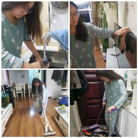 “以孝为先，亲情不断”——米乐mile官方网站艺术学院开展“孝老爱亲”线下主题活动