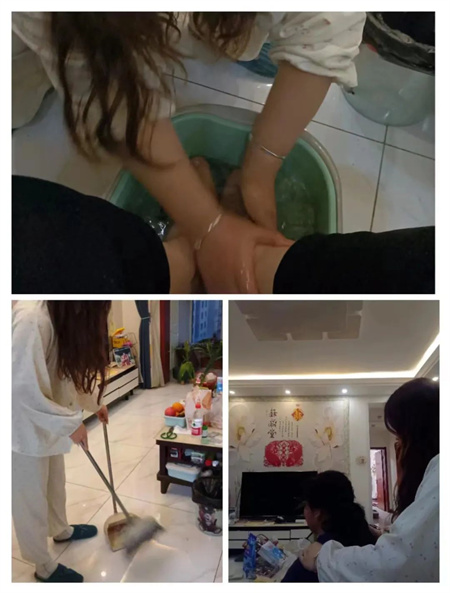 “以孝为先，亲情不断”——米乐mile官方网站艺术学院开展“孝老爱亲”线下主题活动