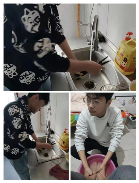 “以孝为先，亲情不断”——米乐mile官方网站艺术学院开展“孝老爱亲”线下主题活动