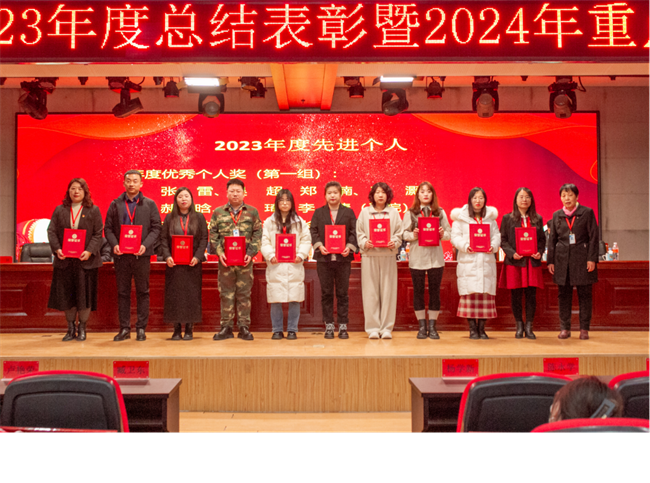 米乐mile官方网站2023年度总结表彰暨2024年重点工作部署大会隆重举行