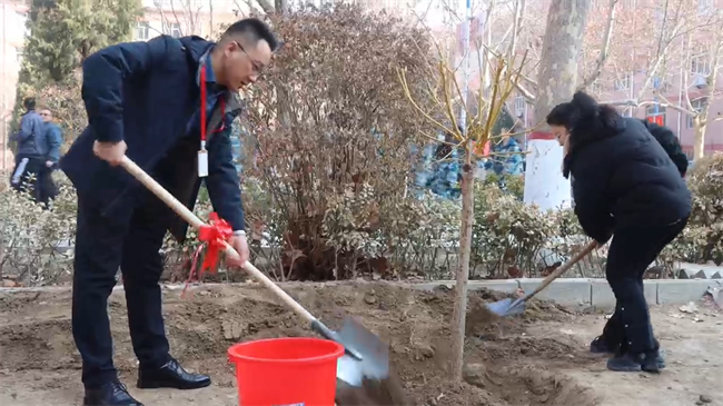 “植”此青绿 共“树”未来--米乐mile官方网站开展植树节主题活动