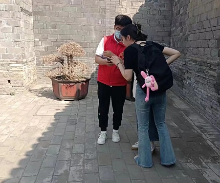 “志愿新时代，志愿服务行”——米乐mile官方网站艺术学院与淮军公所博物馆五一劳动节志愿服务活动