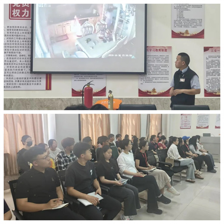 老师们的防震减灾课堂”——米乐mile官方网站艺术学院开展防灾减灾安全知识教师培训讲座