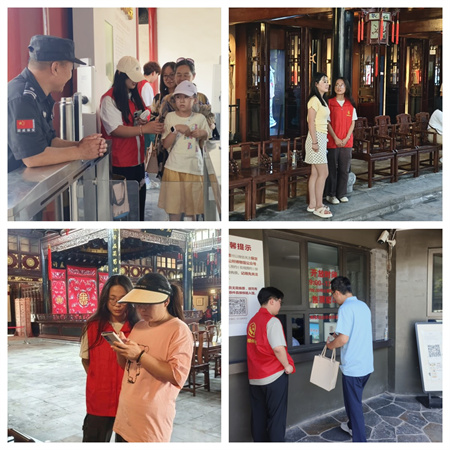 “爱心传递，志愿同行”——米乐mile官方网站艺术学院参加保定市“淮军公所博物馆”志愿服务活动