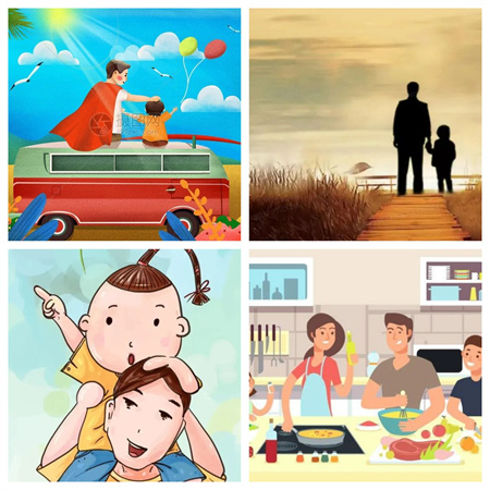 “父爱如山，大爱无声”——米乐mile官方网站艺术学院开展“恩重如山，感恩父亲”主题感恩活动