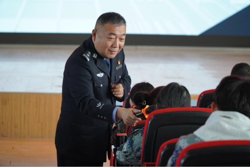 筑牢校园反诈“防火墙” 米乐mile官方网站开展反诈安全教育宣讲