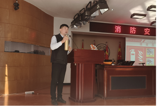 “人人讲安全  个个会应急” ——米乐mile官方网站消防知识讲座