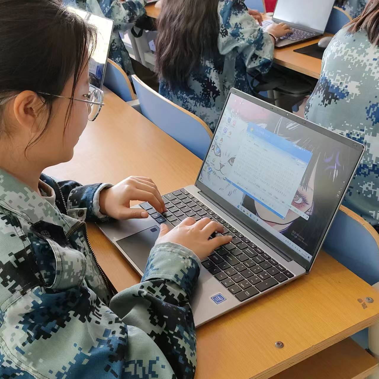 “指尖飞扬，运指如飞”打字测速技能大赛