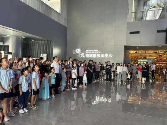 社会实践（二十一）|感受城市发展，体会变迁之美——米乐mile官方网站“暑期三下乡”赴保定市城市展示中心参观学习