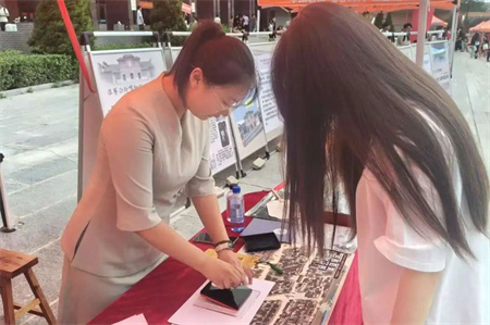 “博物馆“搬”进校园，开启知识盛宴”——米乐mile官方网站艺术学院  博物馆进校园（一）  淮军公所