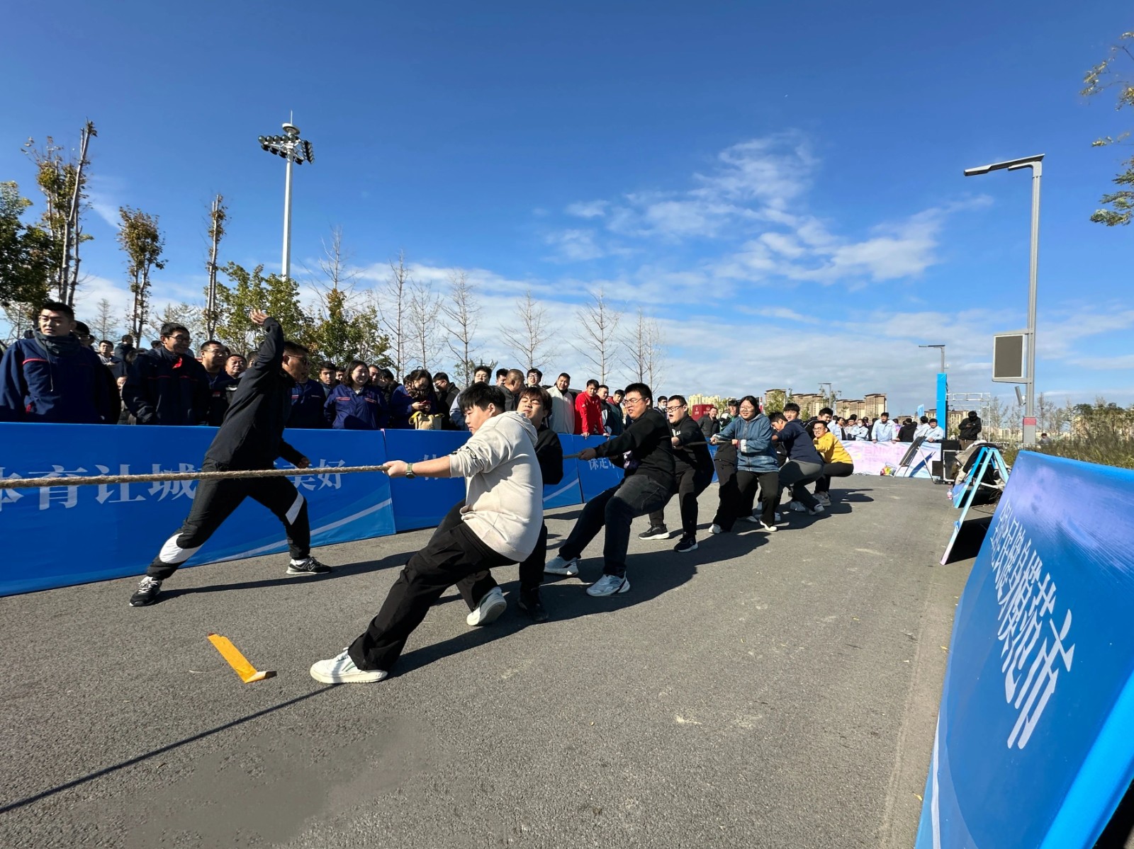 【团团速递】喜报|米乐官网在保定市金秋体育嘉年华拔河比赛中获佳绩