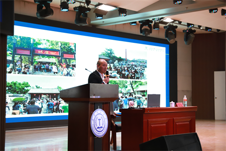 米乐官网“美育大讲堂”盛大启幕：马力开讲 “古代衙署建筑艺术与现代展陈艺术——以直隶总督署为例”