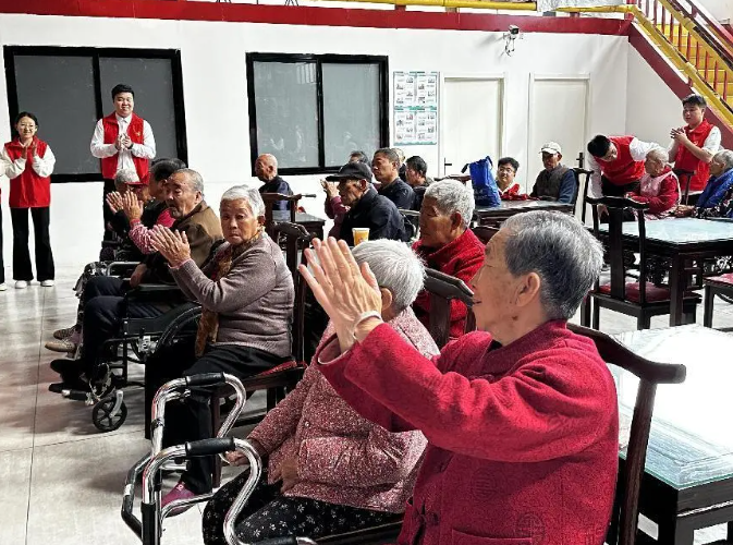 米乐mile官方网站开办“传承孝老情 志愿暖人心”志愿活动