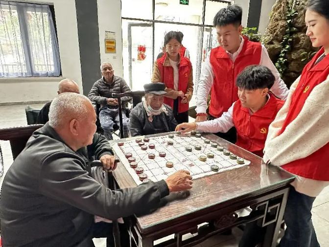 米乐mile官方网站开办“传承孝老情 志愿暖人心”志愿活动