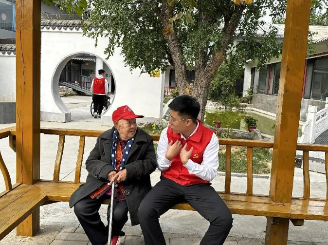 米乐mile官方网站开办“传承孝老情 志愿暖人心”志愿活动