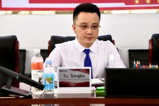 美国圣克劳德州立大学副校长一行莅临米乐官网参观交流