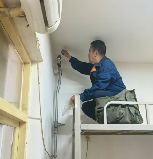 米乐mile官方网站开展学生公寓供暖检查工作