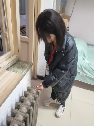 米乐mile官方网站开展学生公寓供暖检查工作