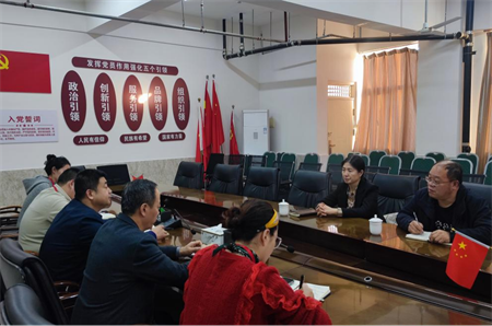 凝心聚力促党建 真抓实干谋发展 ——米乐mile官方网站校领导莅临艺术学院指导