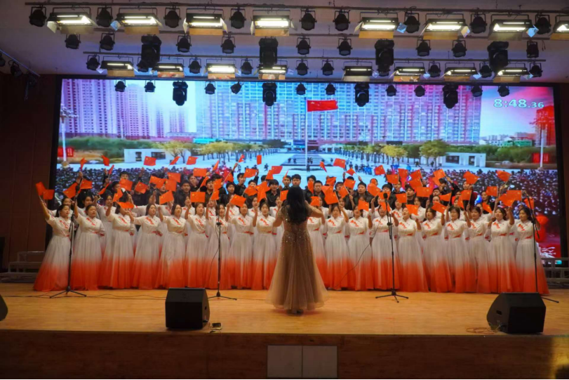 青春校园|以青春之名，颂盛世华章--米乐mile官方网站纪念“一二·九”运动大型合唱会圆满落幕