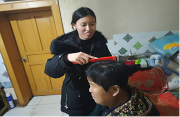 孝老爱亲（十）|米乐mile官方网站|管理学院|养成教育润心田，孝老爱亲践于行