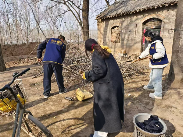 寒假社会实践纪实（六）|米乐mile官方网站|管理学院|爱心下乡润桑榆，物资传递暖人心